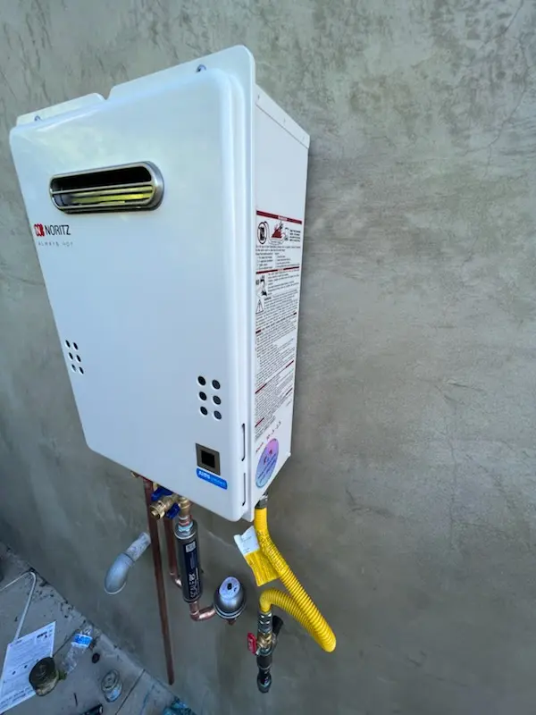 Tankless water heater installation for Crystal Lakes homes